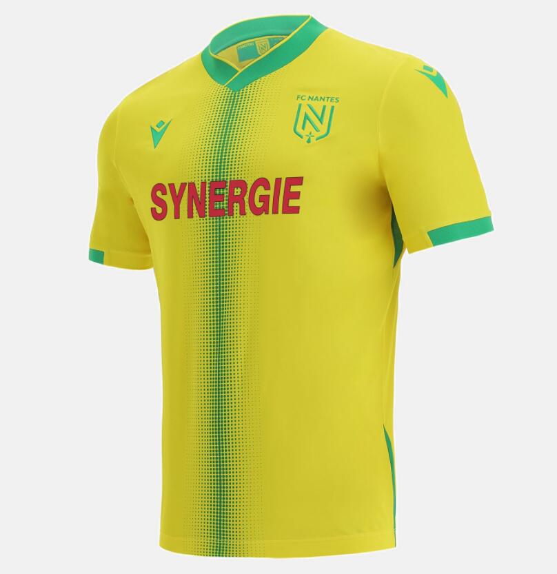 2021/22 FC Nantes Home Kit Soccer Jersey